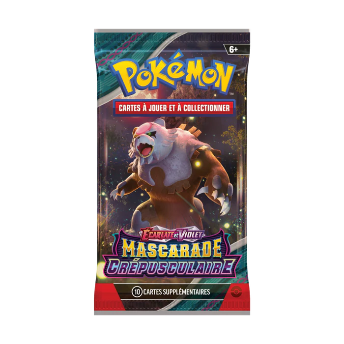 Booster Pokémon Écarlate et Violet | Mascarade Crépusculaire (EV06) 🇫🇷
